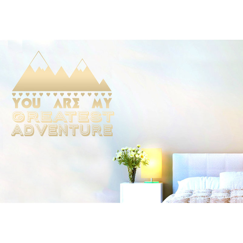 Wall Decal, Medium, Shiny Gold