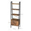 Reanna 173cm H x 56cm W Steel Ladder Bookcase