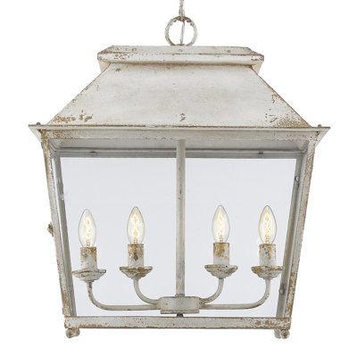 Lustre géométrique à 4 lumières Aimee-Grace