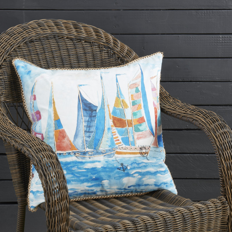 Coussin charmant pour voiliers d'extérieur, Sans insert de coussin