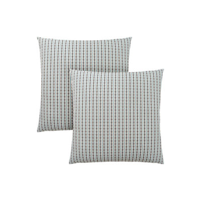 Pillows, Set Of 2, 18 X 18 Square, Insert Included, Decorative Throw, Accent, Sofa, Couch, Bedroom, Hypoallergenic Polyester, Modern