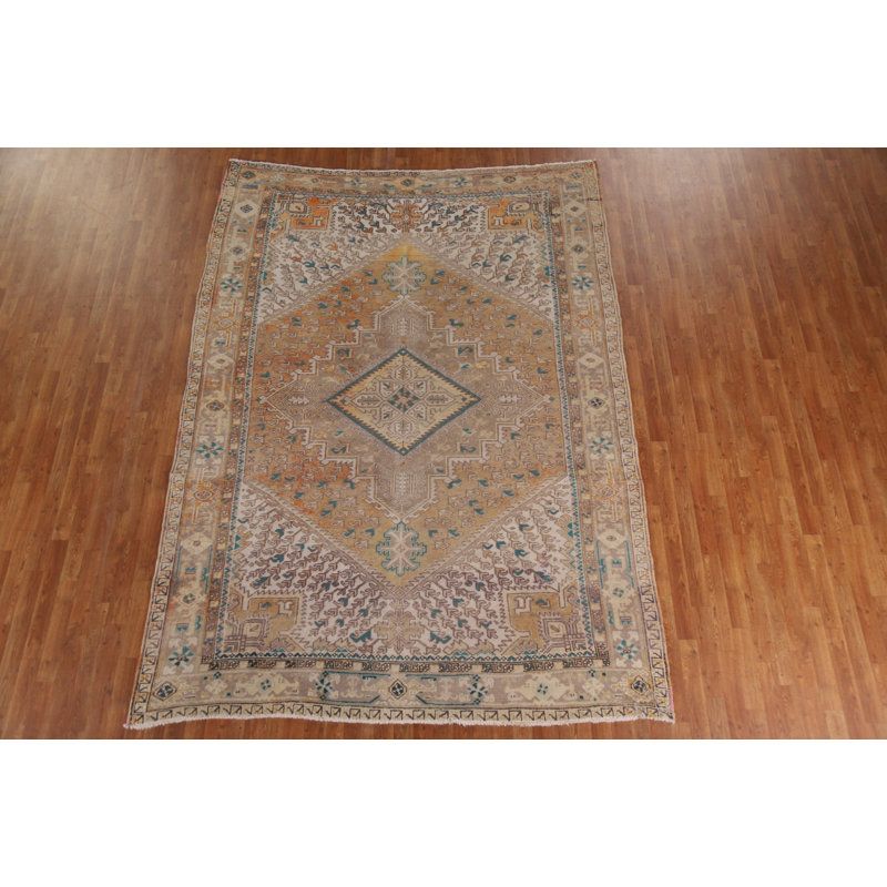 Tapis rétro en laine Heriz