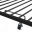 Structure de lit plateforme en métal avec lit gigogne, ports USB-1502861307-1502861306