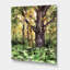Grand arbre dans la forêt d'automne - Peinture sur toile-59724925-59780544