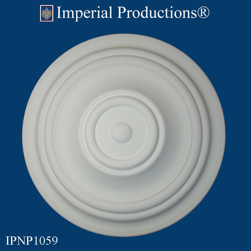 Médaillon de plafond H 32 po x l 32 po x P 1 1/2 po