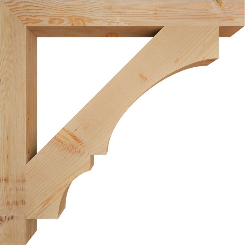 Support de bloc Balboa, Sapin de Douglas lisse, L 3 1/2 po x P 38 po x H 38 po