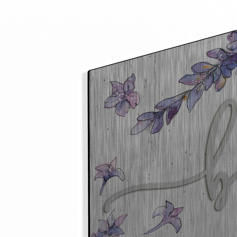 «Blessed Beyond Mesure» par Susie Boyer, art mural en métal, H 36 po x l 36 po
