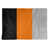 Noir / orange / argent