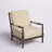 28" W Linen Armchair-1869380808