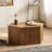 Retro Walnut Solid Wood Hexagon Coffee Table