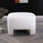 Repose-pieds blanc