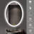 Brue Oval Frameless LED Mirror - Anti-Fog, Dimmable, Perfect for Bathroom/Vanity Use-1874312328