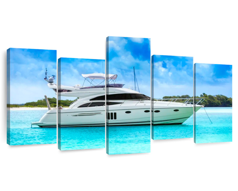 Mehar Caribbean Yacht de luxe, H 24 po x l 49 po