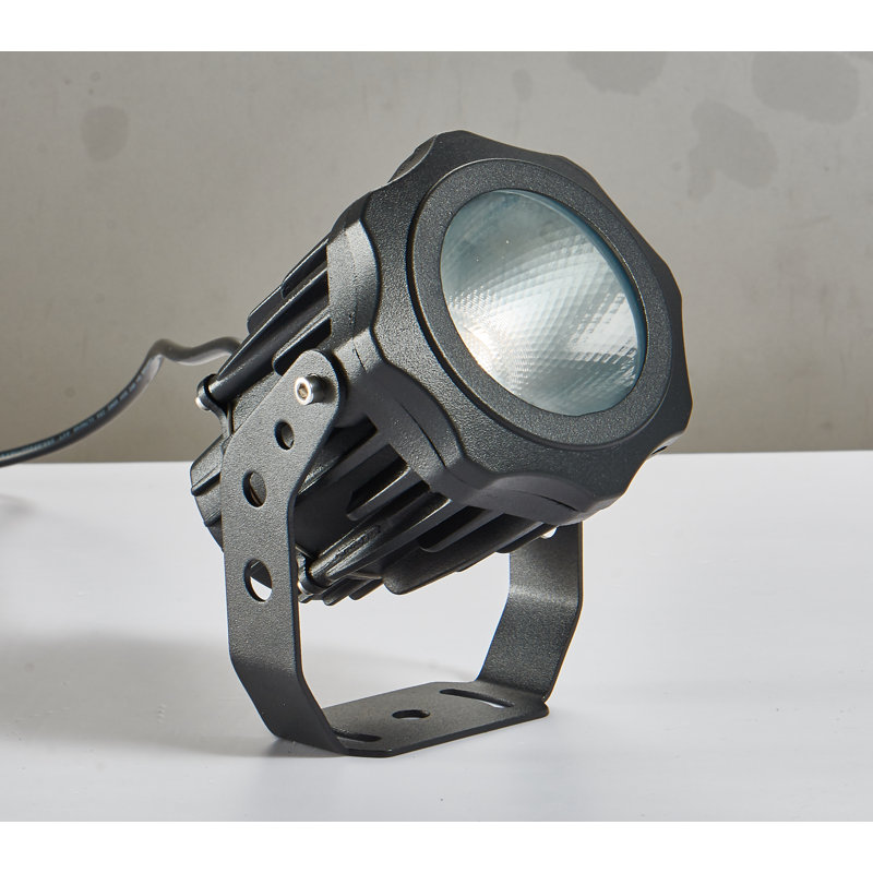 20W Black Cast Aluminum LED Outdoor Spotlight