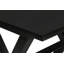 Table d'appoint polyvalente en placage transitionnel, pour les salons et les chambres à coucher avec plateau carré spacieux et base en bois massif-700245008