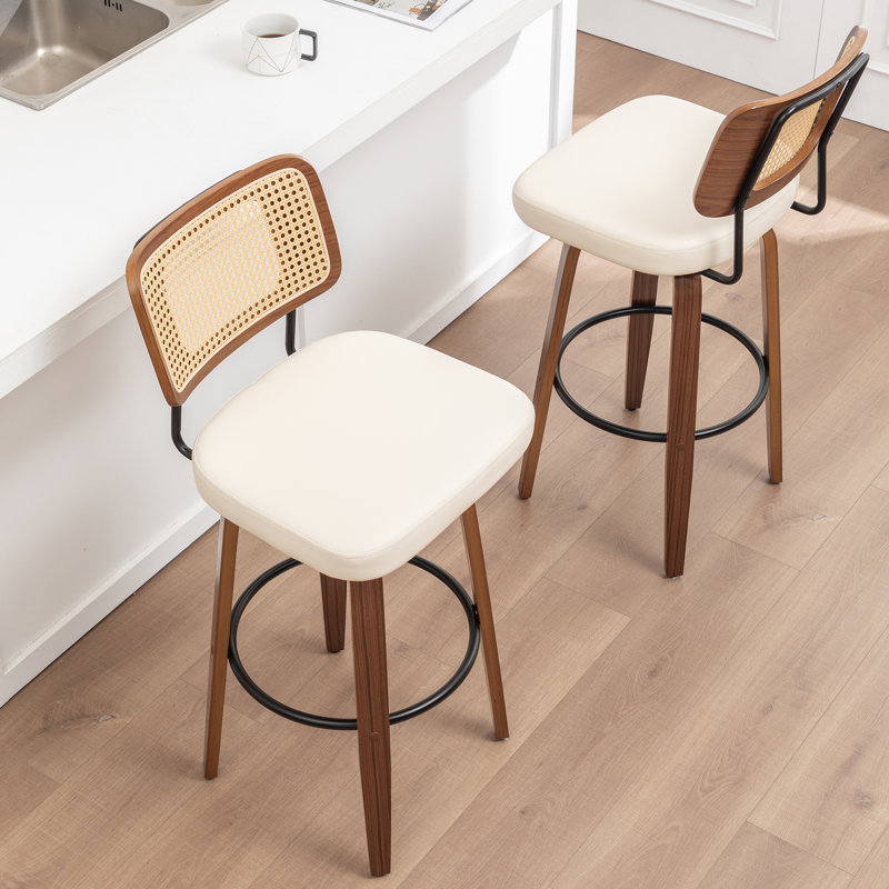 Swivel Bar Stool, Bar Stool (78cm Seat Height), Beige
