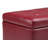 Cosmopolitan 34"W Upholstered Vegan Leather Transitional Rectangular Lift-Up Storage Ottoman Bench with Hidden Storage-1179773002