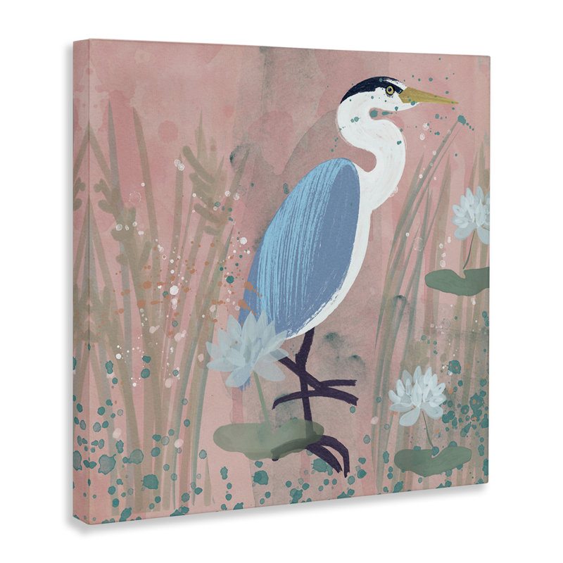 «Coastal Bird» par Juliet Rose Philips, H 17 po x l 17 po