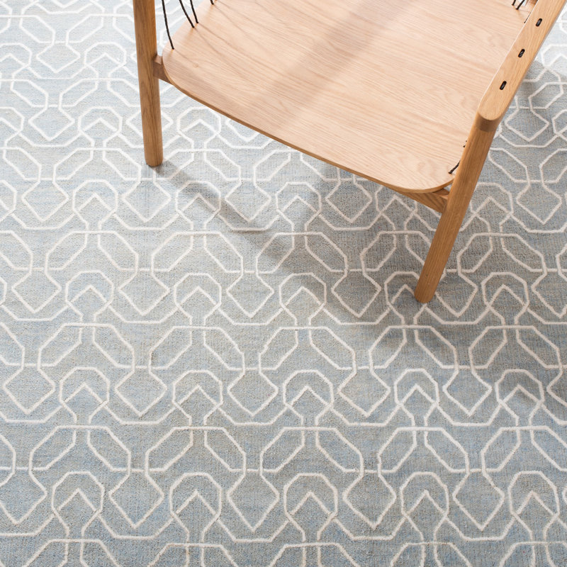 Tapis en laine et viscose Keiondre, Rectangle 8 pi x 10 pi