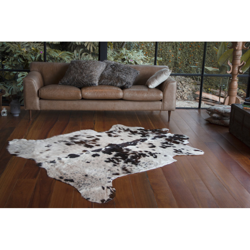 Cowhide Abstract Indoor Rug