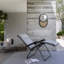 Chaise de patio avec coussins