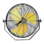 18 Inch Industrial Wall Fan, 4800 CFM Metal Wall Mount Fans with Poweful Motor, 3 Speed, Heavy Duty Fan Indoor for Covered Patio, Greenhouse, Gazebo, and Garage, UL Listed