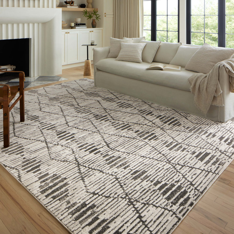 Moroccan Indoor Rug, Square 1'6"
