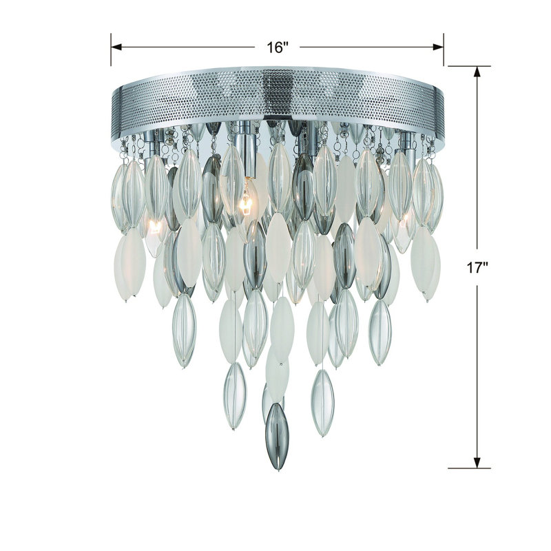 Plafonnier encastré 4 lumières 16 "Garstang