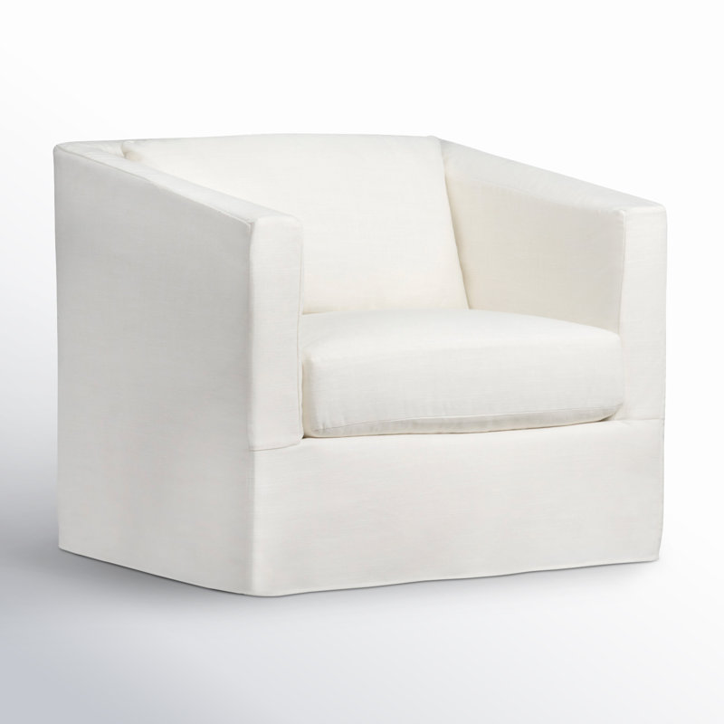 Chaise et demi Emilie, Chêne, Chenille Crypton® neige Nomad