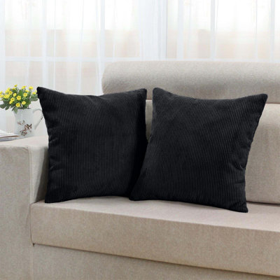 Square Pattern Cushion Cover-(Pack of 2)