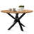 Pinkard 46'' Iron Pedestal Dining Table