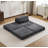 Single Seater and 1 Ottoman (Light Gray)