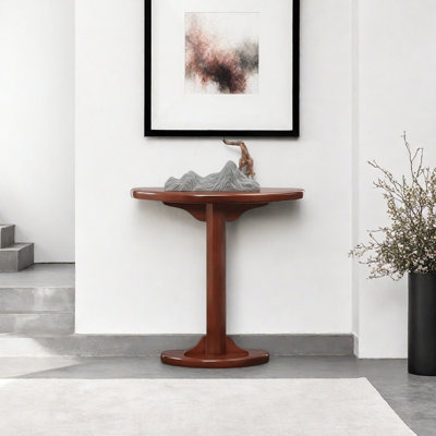 Console étroite tout en bois massif