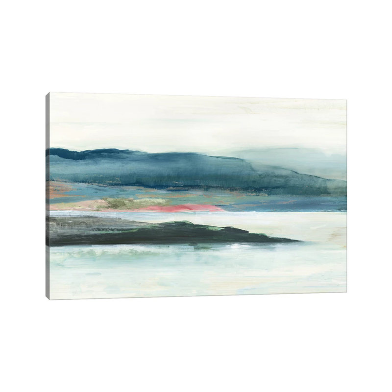 " Peaceful Mind I " by Allison Pearce, No Mat, Wrapped Canvas, 12" H x 18" W x 1.5" D