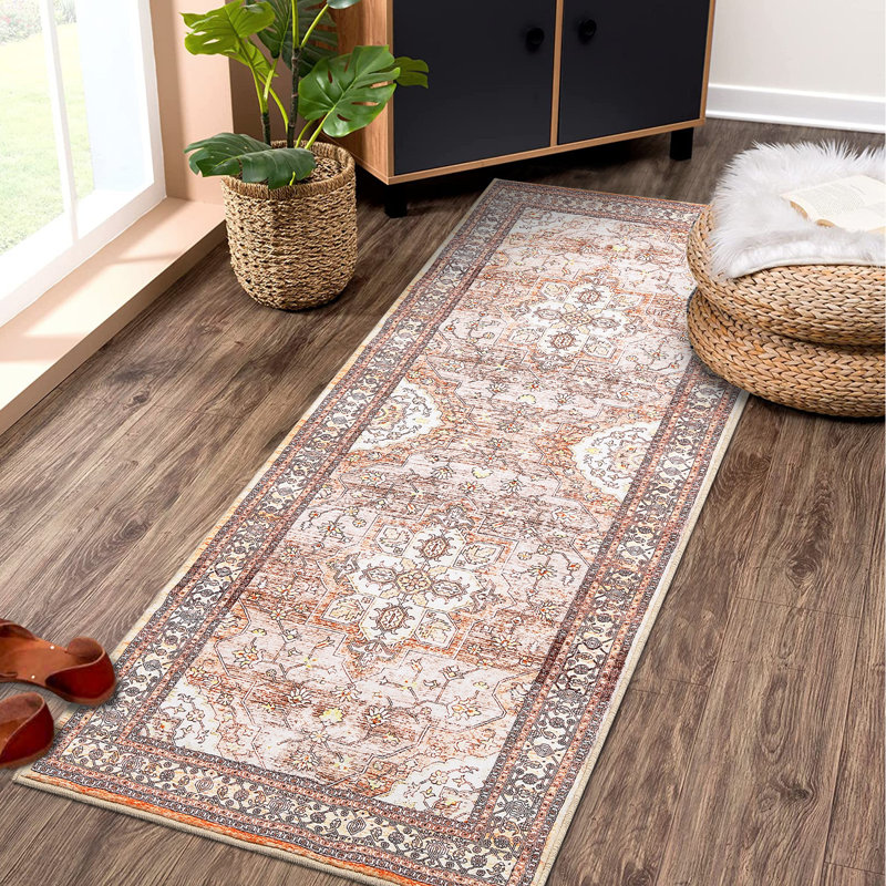 Lucciana Washable Rug, Runner 2' x 6'