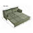 73'' Upholstered Sleeper Sofa-800932218