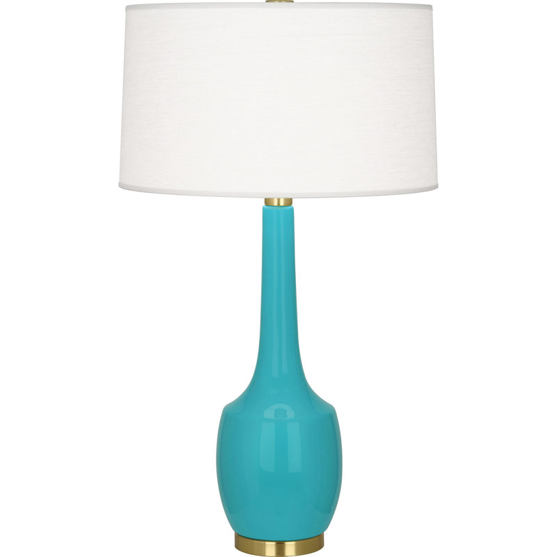 Delilah Table Lamp, Egg Blue