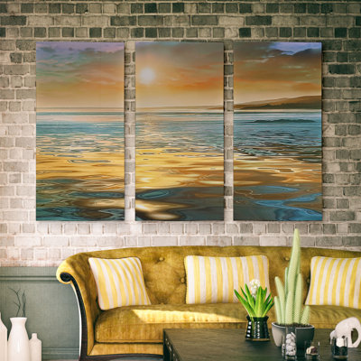 " Evening Calm " 3 - Pieces