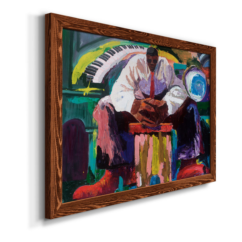 Avant le gig - reproduction d'art sur toile, Érable, H 20 po x l 17 po x P 1,5 po