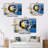 Claira - Cubism Metal Wall Decor Set