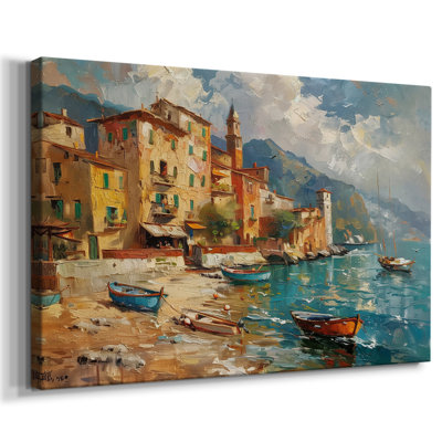 Nautical Series-CLxxxv -Galerie enveloppée Cavas