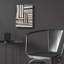Art mural en verre Ebern Designs «Sentiment Stripes 4» par Chris Paschke-313388721