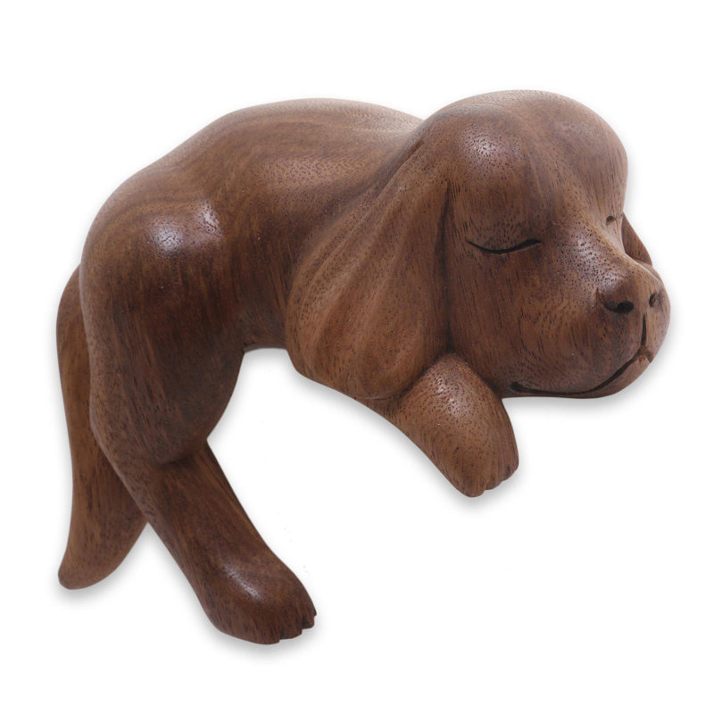 Figurine Edan Wood Cocker Spaniel, Brun