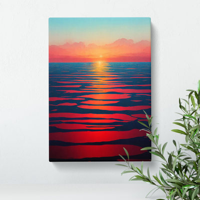 XV1022-4814X Unbeatable Ocean Sunset - Print