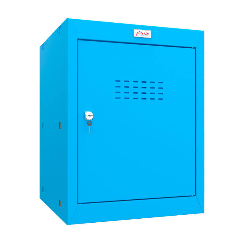 Metal 1 - Tier 40cm with Key, Blue