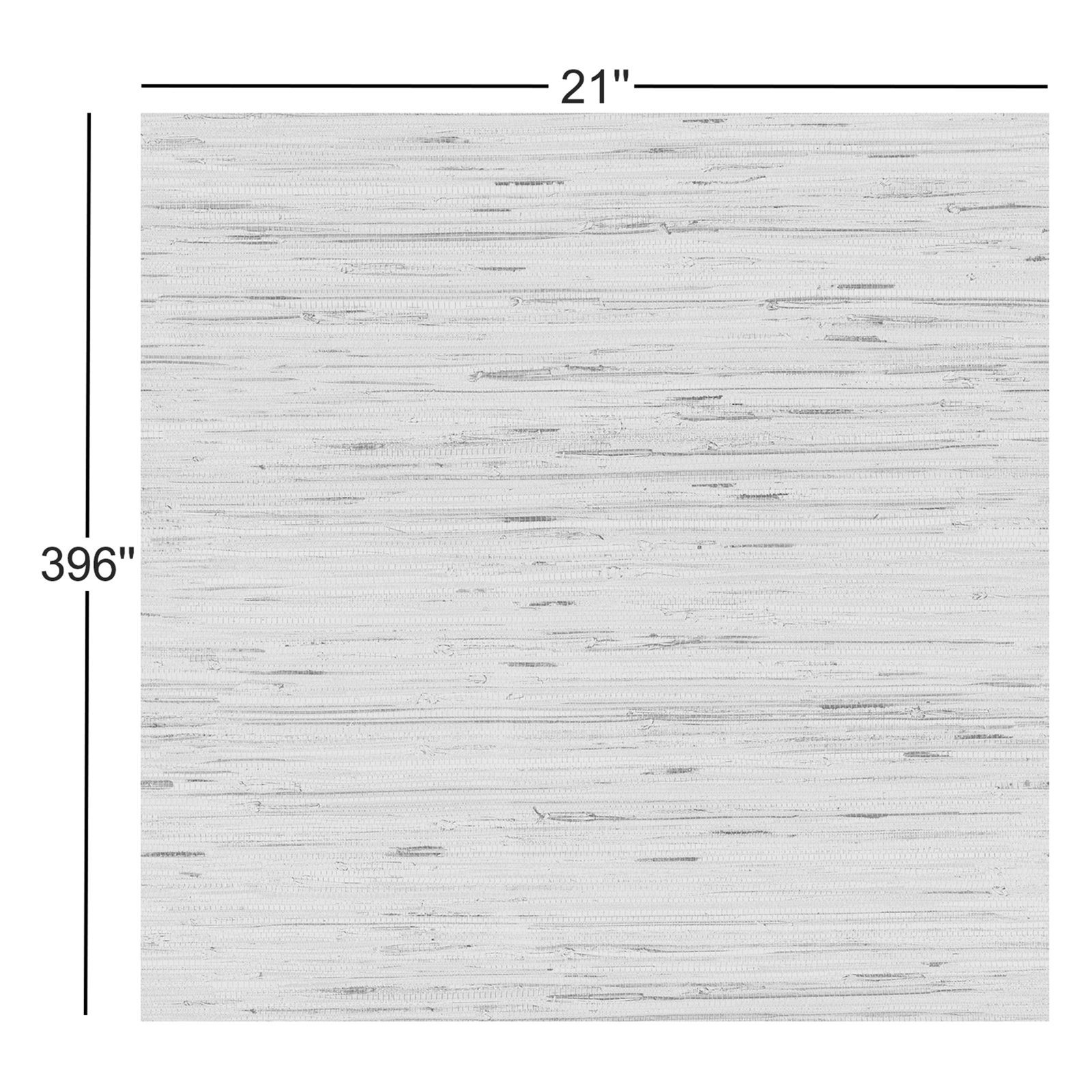 Dazzling Dimensions Abstract Wallpaper, White/Silver