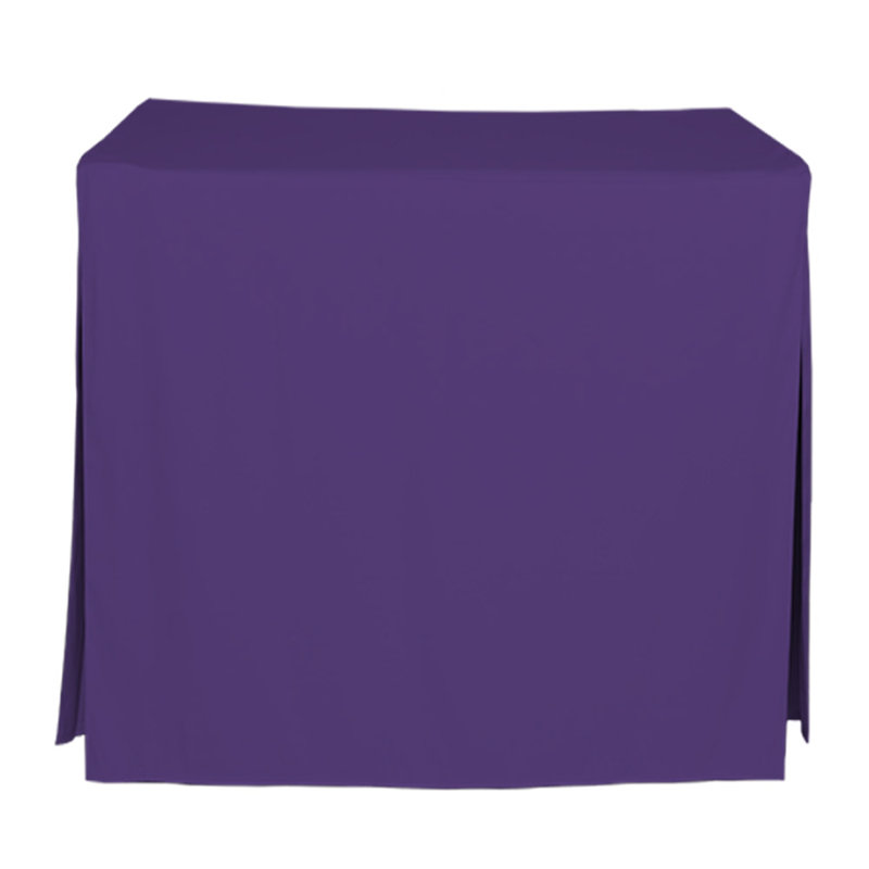 Tablevogue 34-Inch Square Table Cover, Violet