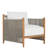 Pacifica Teak Outdoor Lounge Chair-124396114-124395951