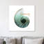 Shinny Serenity Snail 1 Piece Wrapped Canvas Wall Art-865686623