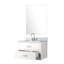 Meuble-lavabo blanc 30 po X P 22 po, marbre, robinet, miroir simple 30 x 22, comptoir en marbre,-1518233401